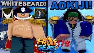 Destroying Whitebeard & Aokiji In Roblox Fruit Seas... Here's what Happened!