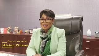 Jamaica's Consul General to New York, Alsion Wilson, Best of Jamaica 2024 Message