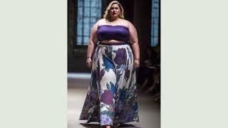 7 Plus Size Modern Dress Design Ideas, Purple, for Women, Beautiful, & Comfortable Dress:) AIFASHION