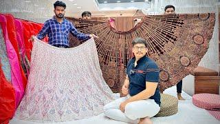 लहंगों का धमाका ₹3000 से शुरू। शोरूम वाला माल। एके से एक दाम। Lehenga In Chandni Chowk