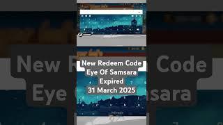 New redeem code eye of samsara 17 February 2025 #eyeofsamsara #code #idlegame