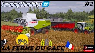 FS22 [LA FERME DU GAEC#2] FIN DE LA MOISSON ET PRESSAGE DE LA PAILLE  (la vieille sevre)