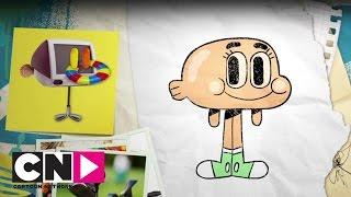 How To Draw Darwin From The Amazing World Of Gumball | Imagination Studios |  Cartoon Network