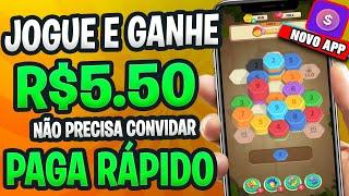 APP para GANHAR DINHEIRO JOGANDO Saque R$5.50 Sem Convidar App para Ganhar Dinheiro via Pix