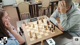 Pinkamena (1797) vs CM D. Denisenko (2050). Chess Fight Night. CFN. Blitz