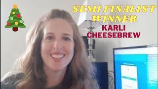 Christmas in July Fairies GIVEAWAY 2023 Semi Finalist Winner Karli Cheesebrew