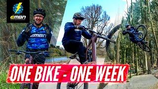 1 Bike For 1 Week! | Is A 150mm E-MTB Versatile Enough To Do It All?