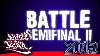 BOTY 2013 - SEMIFINAL II - FLOORRIORZ (JAPAN) VS RUGGEDS (NETHERLANDS) [BOTY TV]