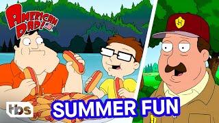 Best Summer Fun Moments (Mashup) | American Dad | TBS