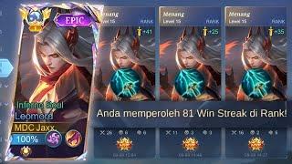 ILMU MAHAL!! CARA MAIN LEOMORD SUPAYA WIN STREAK! (AUTO MYTHIC IMMORTAL) | TOP GLOBAL LEOMORD ~ MLBB