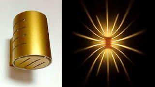 Modern Lighting Ideas from PVC Pipe | Wall Lamp Design Spotlight | DIY Crafts