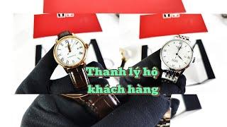 " LƯỚT THUỴ SỸ " -  SHOP THANH LÝ HỘ KHÁCH HÀNG 2 MẪU TISSOT GẦN NHƯ CHƯA SỬ DỤNG