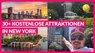 NEW YORK KOSTENLOS: 30+ Attraktionen von Rooftop bis Strand!