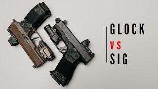 Glock 43x MOS vs SIG X Macro 2024