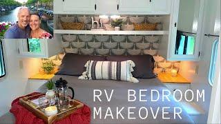 RV Bedroom Makeover DIY Reno