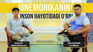 Mnemonikaning inson hayotidagi o'rni - Dovranbek Turdiyev