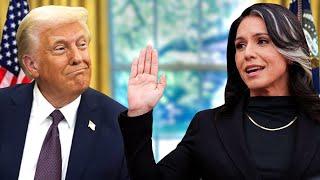 Tulsi Gabbard Swears In As President Trump's DNI