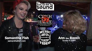 Samantha Fish On-Location with Ann the Raven & musicUcansee.com @ the Coachhouse Concert Hall