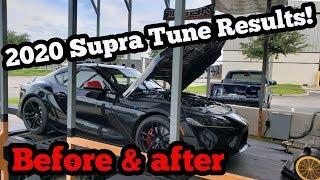 2020 Toyota Supra Before & After Titan Motorsports Tune! Dyno & POV Street Pulls!