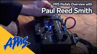 Paul Reed Smith Walks Us Through his PRS Pedals: Mary Cries, Wind Through The Trees, & the Horsemeat