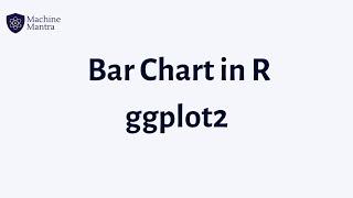 How to Draw a Bar Chart in R ggplot2 | mtcars dataset Analysis in R