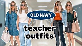 Old Navy Teacher Outfits | Back-To-School Fashion 2024