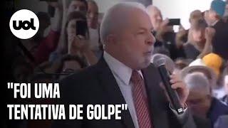 Lula diz que houve tentativa de golpe e culpa Bolsonaro: 'Instigou o ódio'