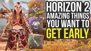 Horizon Forbidden West Tips And Tricks - Amazing Weapons, Armor & More You Can Already Get Early