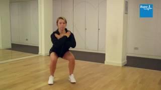 How to do a bodyweight squat | Bupa Health