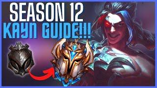 NEW Season 12 CHALLENGER Kayn Guide | PATHING, BUILDS, COMBOS, AND MORE - League of Legends