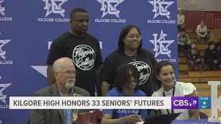 Kilgore High honors 33 seniors' futures