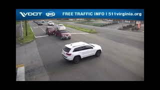 Distracted Minivan Driver Rear Ends Pickup Truck At Red Light in Timberlake, VA