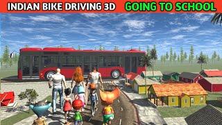 Franklin Going To School Monster Attack | Funny Gameplay Indian Bikes Driving 3d 