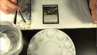 MTG Altered Art - Step 1: Base-coat