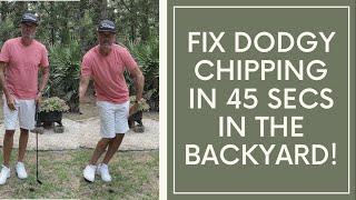 How to chip in golf and avoid the chili-dips and chipping yip's