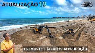 Atualização 19 - Engorda da Praia de Ponta Negra - 1 SEMANA CONCLUÍDA E SERÁ QUE TERMINA NO PRAZO ?