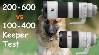 Sony 200-600 vs 100-400 AF Keeper Test with 4 Cameras Tested