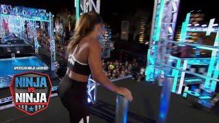 Meagan Martin Vs. Tiana Webberley (S1 E16) | American Ninja Warrior: Ninja Vs. Ninja