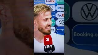 Niklas Dorsch U21 EM winning interview „Das ist so geil das glaubst du mir gar nicht!“ 2021