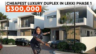 Touring The Most Affordable Luxury Duplexes In Lekki Phase 1 Lagos | $300,000 Lekki Foreshore