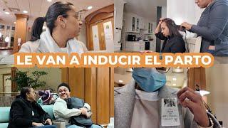 VLOG: AMANECIMOS EN LA CLÍNICA + LE VAN A INDUCIR EL PARTO