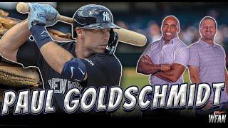 Paul Goldschmidt Talks Signing with the Yankees, New York Life & Expections in 2025