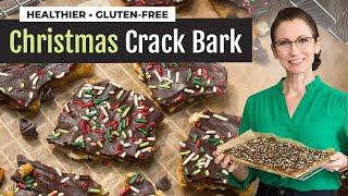 Healthier Christmas Crack Bark | Gluten-Free with Almond Butter