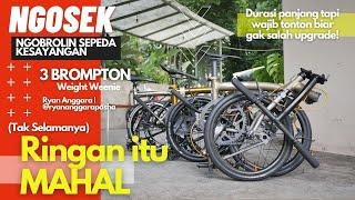 NGOSEK | UPGRADE Parts Bikin Brompton Ringan