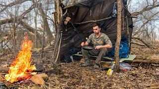 Bushcraft Shelter Camping Solo Overnighter