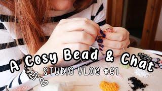 Studio Vlog #61 - A Cosy Bead & Chat ¦ The Corner of Craft