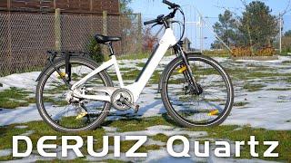 Deruiz Quartz eBike - Citybike mit großer Reichweite zum fairen Preis