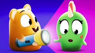 Fun With Flashlights  Talking Tom & Friends | Animated Cartoons