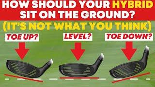 How Should A Hybrid Sit on the Ground? It's Not What You Think - Golf Tips