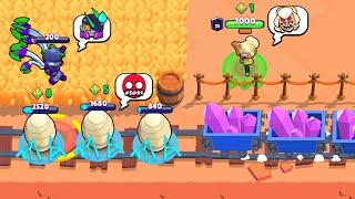 1,000,000 IQ CHARLIE TROLL ALL BRAWLERS BIZZARE CIRCUS TOP 300 FUNNIEST MOMENTS IN BRAWL STARS 2023